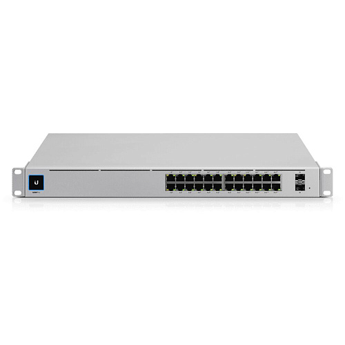 Коммутатор Ubiquiti Switch Pro 24 PoE 16хGbRJ45 PoE 802.3af/at 8xGbRJ45 PoE802.3bt 1/10G SFP+ USW-Pro-24-PoE