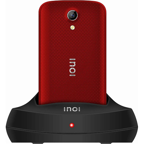 Мобильный телефон Inoi 247B Red с док-станцией УЦЕНКА
