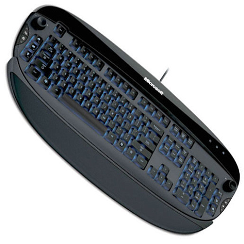 Клавиатура Microsoft Reclusa Gaming Keyboard USB Retail (MSoft 9VU-00013)