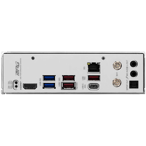Материнская плата MSI MPG B850I Edge Ti WiFi Socket-AM5 AMD B850 2xDDR5, 2xSATA3, RAID, 2xM.2, 1xPCI-E16x, 5xUSB3.2, 1xUSB3.2 Type C, HDMI, WiFi, 5Glan, mini-ITX Ret