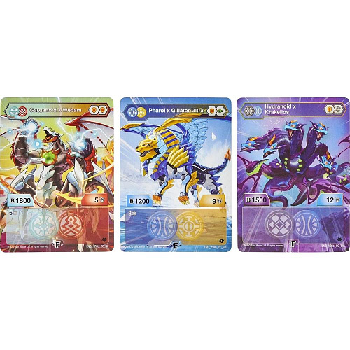 Spin Master Bakugan 6059945 Бакуган Слияние фракций Харол х Гиллатор Ультра, Сезон 2