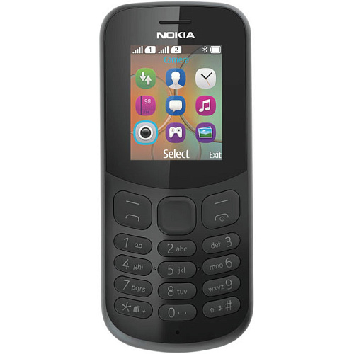 Мобильный телефон Nokia 130 Dual Sim (TA-1017) Black 