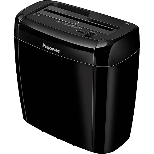 Уничтожитель бумаг Fellowes PowerShred 36C (секр.P-4)/фрагменты/6лист./12лтр./скрепки/скобы/пл.карты
