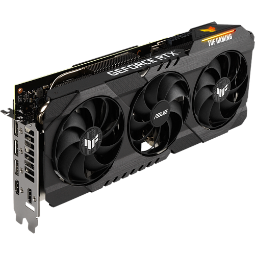 Видеокарта ASUS GeForce RTX 3070 Ti 8192Mb, TUF Gaming O8G (TUF-RTX3070Ti-O8G-Gaming) 2xHDMI, 3xDP, Ret УЦЕНКА