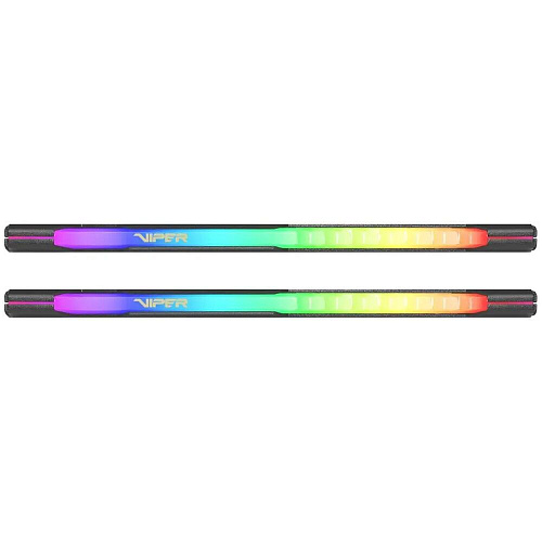 Модуль памяти DIMM 64Gb 2х32Gb DDR4 PC25600 3200MHz Patriot Memory Viper Steel RGB (PVSR464G320C8K)