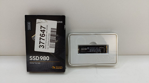 Внутренний SSD-накопитель 500Gb Samsung 980 (MZ-V8V500BW) M.2 2280 PCI-E 3.0 x4 УЦЕНКА