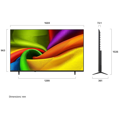 Телевизор 75" LG 75NU900B6LA.ARUG 2026