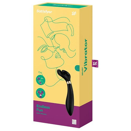 Вибратор для пар Satisfyer Endless Fun, черный