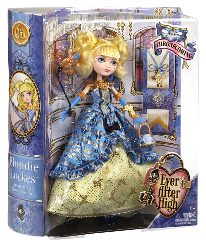 Кукла Ever After High День Коронации Блонди Локс