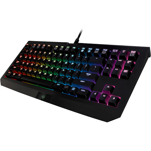 Клавиатура Razer BlackWidow Tournament Chroma V2 (Yellow Switch) Black