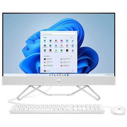 Моноблок HP 27-cb0030ur 27" FullHD AMD Ryzen 5 5500U/16Gb/512Gb SSD/Kb+m/Win11 White