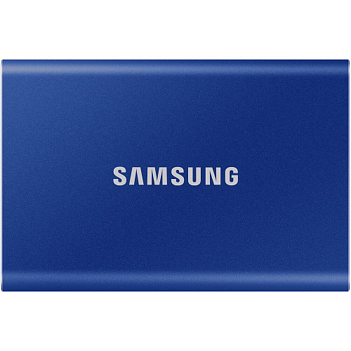 Внешний SSD-накопитель 2Tb Samsung T7 MU-PC2T0H/WW (SSD) USB 3.2 Type C Синий