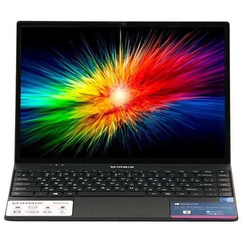 Ноутбук IRBIS NB650 Pentium J3710/4Gb/128Gb/13.5" 3K/Win10Pro Black