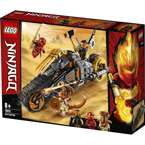 LEGO Ninjago Раллийный мотоцикл Коула 70672