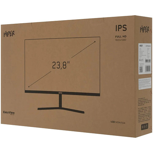 Монитор 24" Hiper EasyView HB2401 IPS 1920x1080 4ms HDMI, DisplayPort
