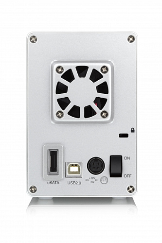 Корпус 2х3.5" i-Stor iS602 USB, eSATA