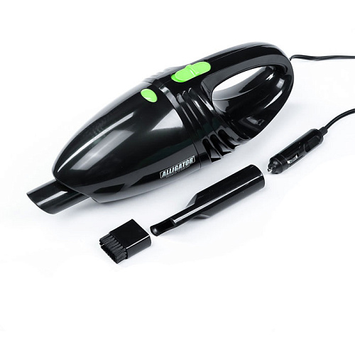 Автомобильный пылесос Alligator AL-VC70,  12V, 70W,  2,8м шнур, 2 насадки