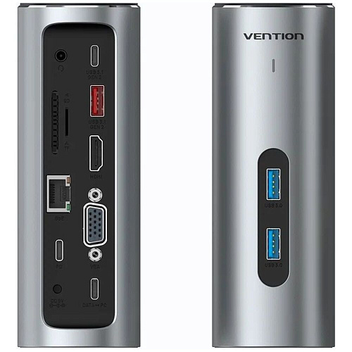 Док-станция Vention USB-C Universal Dock 12в1 TPJH0-EU