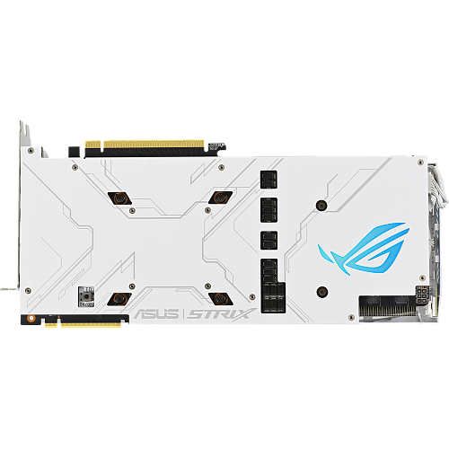 Видеокарта ASUS GeForce RTX 2080 Super 8192Mb, Gaming White O8G (ROG-Strix-RTX2080S-O8G-Gaming-White) 2xHDMI, 2xDP, 1xUSB-C  Ret