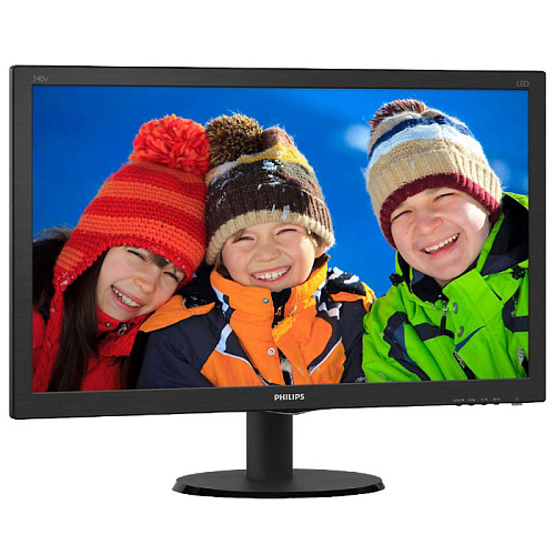 Монитор 24" Philips 240V5QDSB IPS LED 1920x1080 5ms VGA HDMI DVI