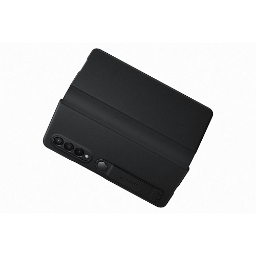 Чехол для Samsung Galaxy Z Fold3 Leather Flip Cover чёрный