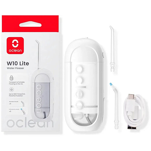 Oclean Портативный ирригатор W10 Lite, White