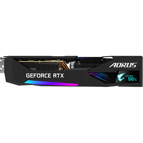 Видеокарта Gigabyte GeForce RTX 3070 Ti 8192Mb, Master 8G (GV-N307TAORUS M-8GD) 3xHDMI, 3xDP, Ret
