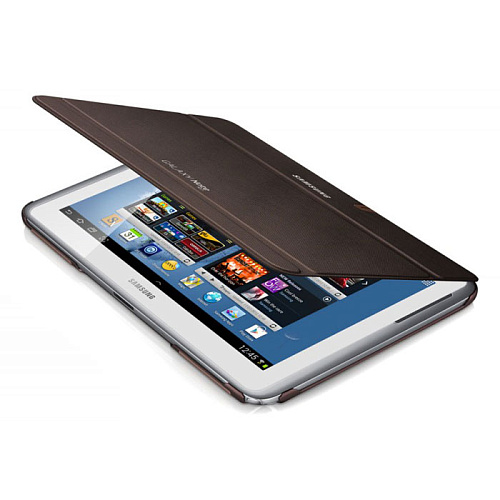 Чехол для Samsung Galaxy Note N8000 Samsung коричневый, книжка