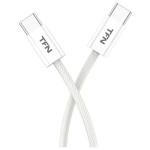 Кабель Type C - Type C 1.2m TFN TFN-C-IP-CC12M-WH 60W белый