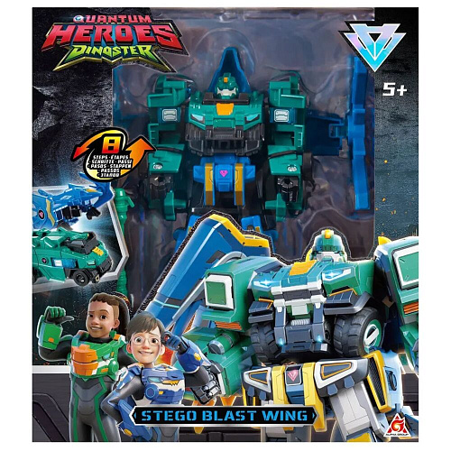 Dinoster Трансформер 2-в-1 Диностер Стего Бласт Винг