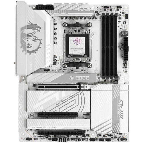 Материнская плата MSI MPG X870E Edge Ti WiFi Socket-AM5 AMD X870E 4xDDR5, 4xSATA3, RAID, 4xM.2, 3xPCI-E16x, 5xUSB3.2, 3xUSB3.2 Type C, HDMI, WiFi, 5Glan, ATX Ret