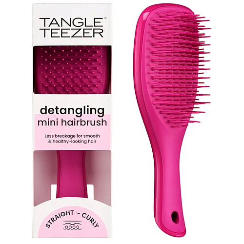 Tangle Teezer Расческа The Wet Detangler Mini Electric Raspberry