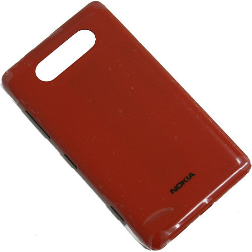 Корпус для Nokia Lumia 820 Nokia CC-3041 с функцией беспроводной зарядки красный матовый