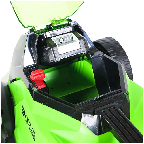Аккумуляторная газонокосилка Greenworks 24В VT 33см GD24LM33K2 (1хАКБ 2Ач и ЗУ) 2516107UA
