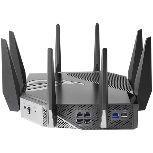 Беспроводной маршрутизатор ASUS GT-AXE11000 802.11 a/b/g/n/ac/ax/ax 2,4 ГГц, 5ГГц и 6ГГц USB 3.0
