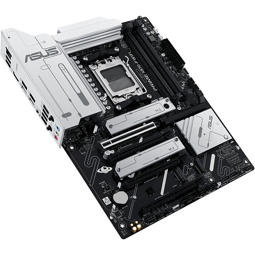 Материнская плата ASUS Prime X870-P WiFi X870 Socket AM5 4xDDR5, 2xSATA3, RAID, 4xM.2, 3xPCI-E16x, 4xUSB3.2, 2xUSB3.2 Type C, DP, HDMI, WiFi, 2.5Glan, ATX