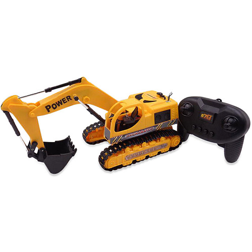 ABtoys Спецтехника. Экскаватор, эл/мех, на шнуре C-00223