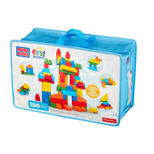 Конструктор Mega Bloks First Builders Deluxe 150 деталей