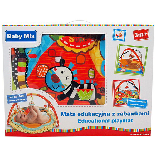 Развивающий коврик Baby Mix Зверята сафари 3329СN