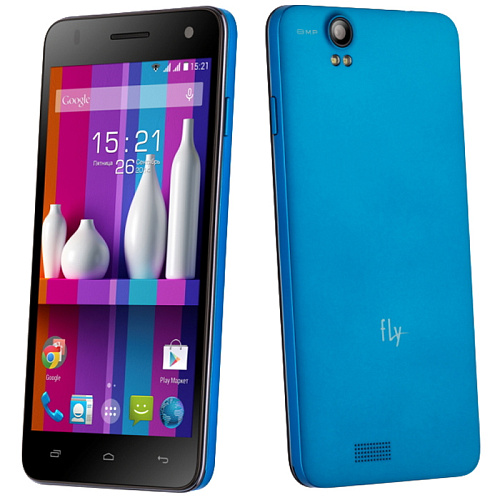 Смартфон Fly IQ4512 Quad Evo Chic 4 Blue