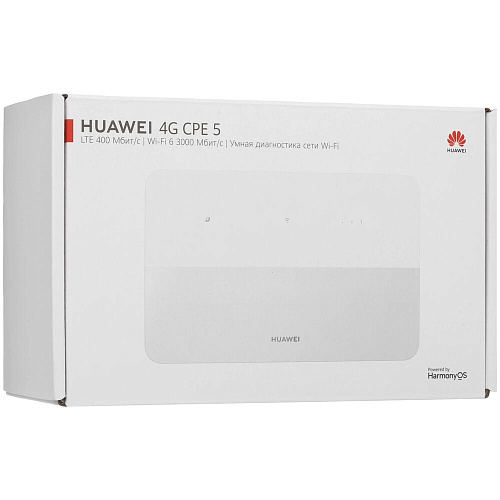 Беспроводной маршрутизатор Huawei B636-336 Wi-Fi 802.11n, 802.11ac, 802.11ax 2.4+5 ГГц 400 Мбит/с белый