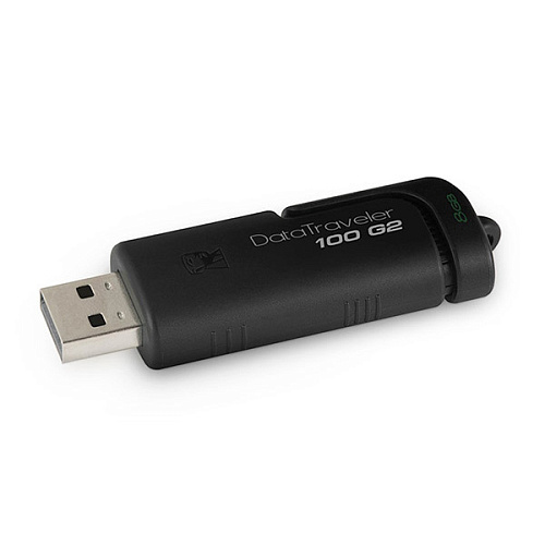 USB Flash накопитель 8GB Kingston DataTraveler 100 DT100G2/8GB Black
