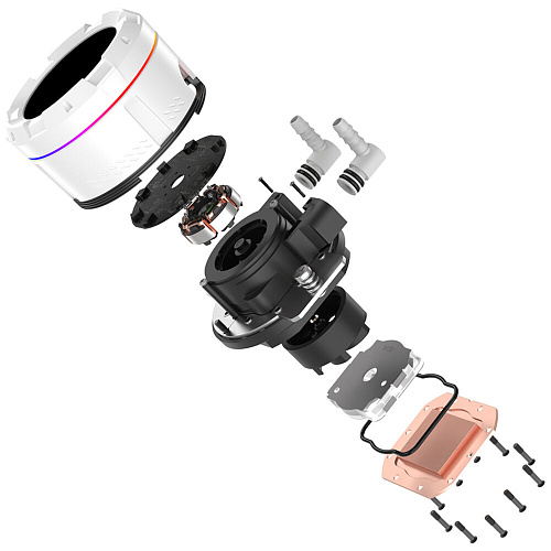 Система водяного охлаждения ID-Cooling SL360 White 1150/1155/S1156/1151/1200/1700, AM4/AM5