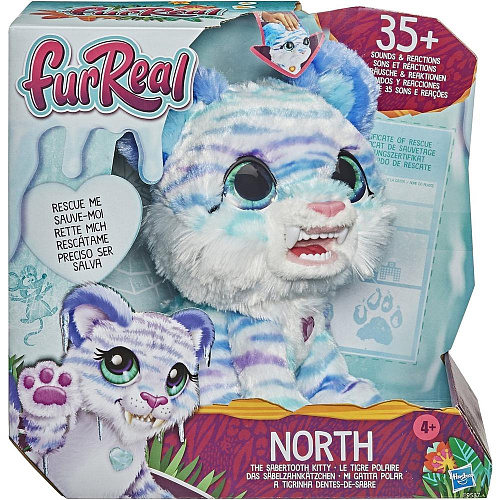 Интерактивная игрушка Hasbro FurReal Friends Саблезубый Тигренок E95875L0