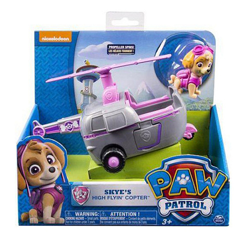 Spin Master Nickelodeon Paw Patrol Машинка спасателя и щенок Скай 16601