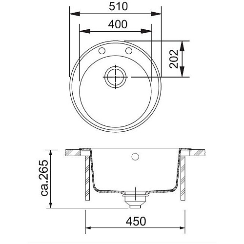 Кухонная мойка Franke ROG 610-41, сахара 114.0175.358