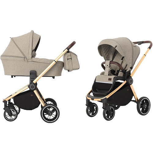 Коляска 2 в 1 Carrello Epica CRL-8510/1 Almond Beige