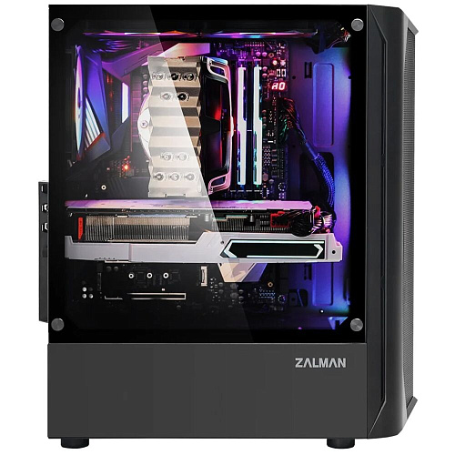 Корпус ATX Miditower Zalman N4 Black УЦЕНКА