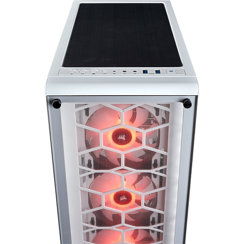 Корпус ATX Miditower Corsair Crystal Series 460X RGB CC-9011129-WW White