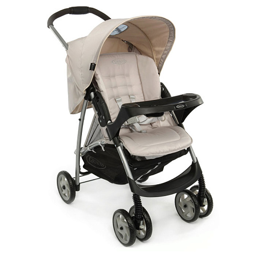 Прогулочная коляска Graco Mirage + W Parent tray and boot, (Biscuit)